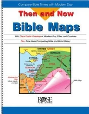 Then and Now Bible Maps: Compare Bible Times with Modern Day - GOOD