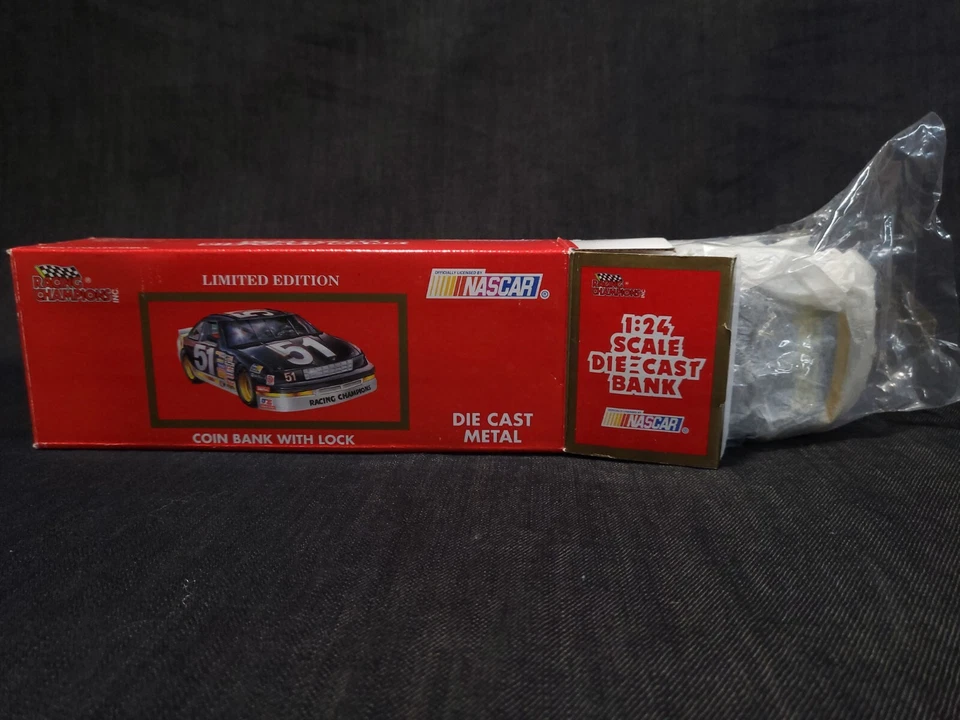 De colección 1992 Racing Champions NASCAR Jimmy Spencer Meinke #12 Banco 1:24 Foto 3 de 4