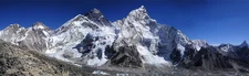 MOUNT EVEREST MOUNTAIN LANDSCAPE POSTER PRINT 11x36 HI RES 9 MIL PAPER