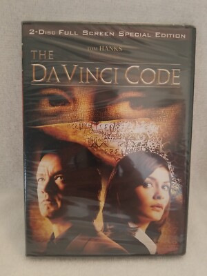 The DaVinci Code (2006, 2-DVD Set, Special Edition, Full Frame Edition) SEALED