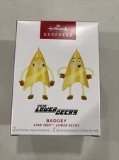 2023 Hallmark Star Trek Lower Decks Badgey Keepsake Christmas Tree Ornament NEW