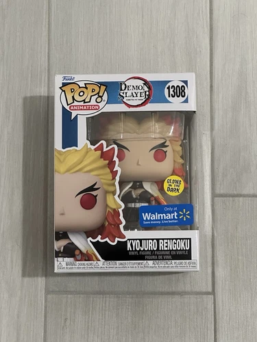 Funko Demon Slayer Kyojuro Rengoku Glow Walmart Exclusive ✅Ready To Ship✅