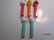 Pez Dispensers Mixed Lot of 26 - Super Heros Sesame Street NinjaTurtles Miss KIt