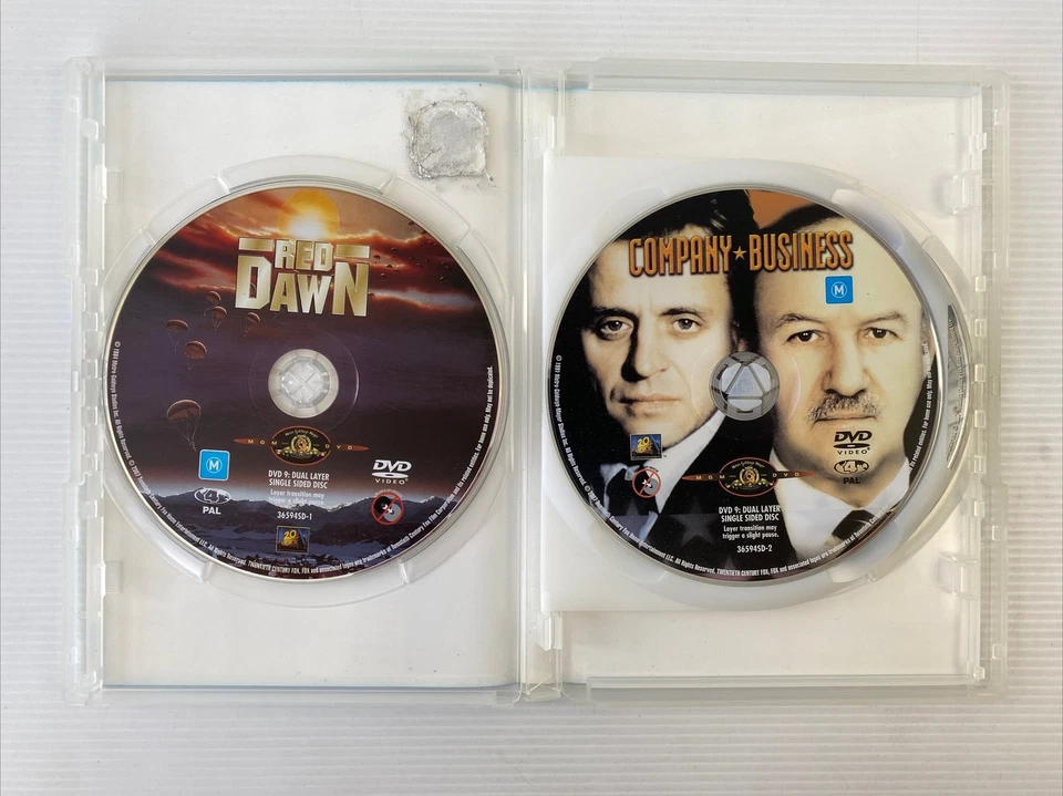 Red Dawn / Company Business / Mighty Quinn - DVD Very Good Condition Region 4 - Image 3 of 4