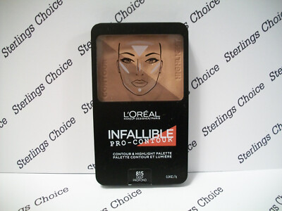 Two L'Oreal Infallible Pro Contour Contour & Highlight Palette #815 Deep (Read)