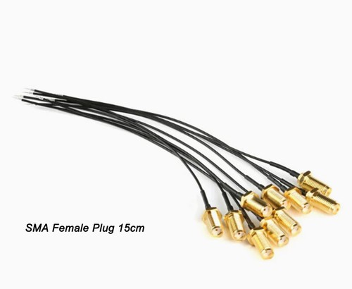 Gniazdo SMA Wtyczka do IPX U.FL Gniazdo Pigtail Kabel Antena WiFi Mini PCI 5cm -20cm - Zdjęcie 20 z 22