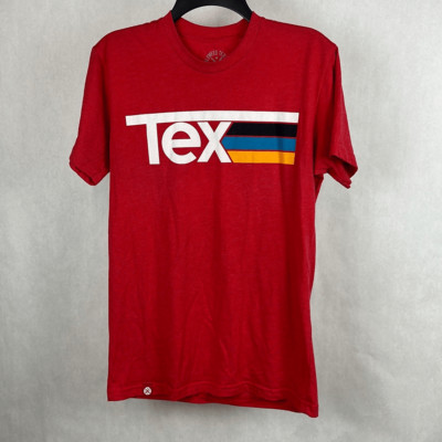 Tumbleweed Texstyle TEX T-shirt Unisex Size Small Short Sleeve Red Texas TX