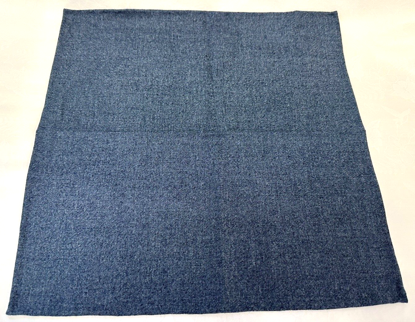 NEW! TM Lewin green/teal Barberis pure wool pocket square