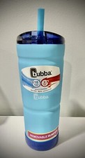 Bubba Envy S Vacuum-Insulated Stainless Steel Tumbler w/Straw 24oz Pool Blue-New