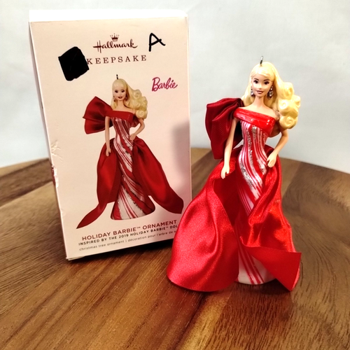 Hallmark 2019 Holiday Barbie Keepsake Ornament #5 in series