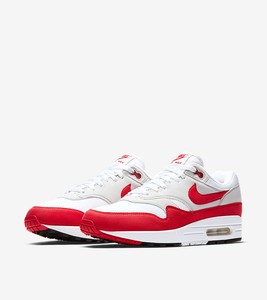 Nike Air Max 1 OG White Red 30th Anniversary Supreme Retro USA 8 Nike Air Max 1 OG White Red 30th Anniversary Supreme Retro USA 8