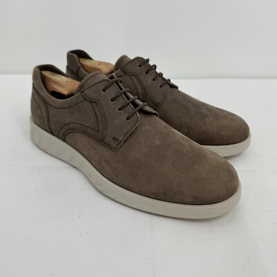 NWOB Ecco S Lite Hybrid Men Sz 7-7.5 EU 41 Nubuck Leather Shoes