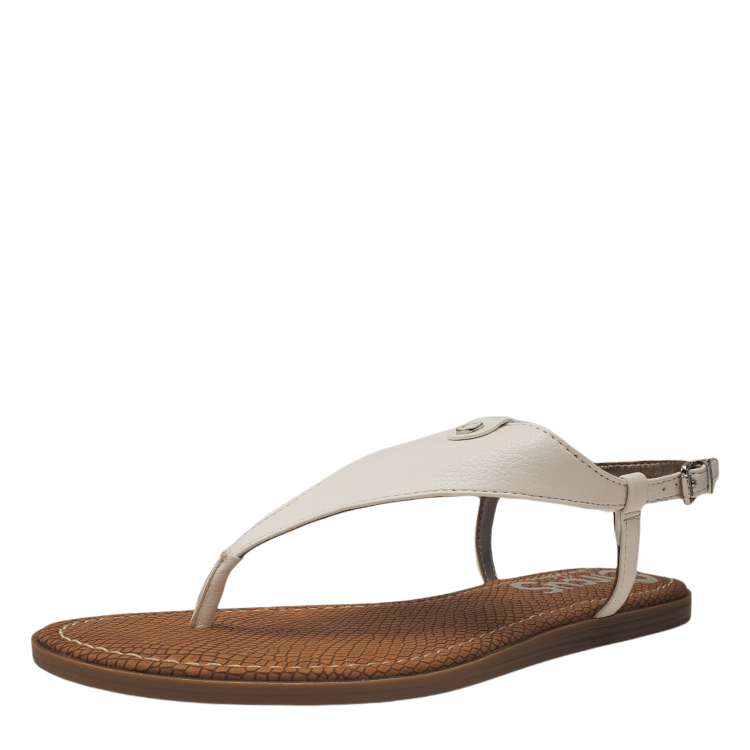 Circus by Sam Edelman Womens Carolina Thong Flat Sandals Bright White 9.5M  MS... 736709636799 | eBay