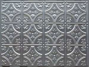 Details About Plb 10 Faux Tin Backsplash Panels 3d Embossed Cellar Ceiling Tiles 10tiles Lot