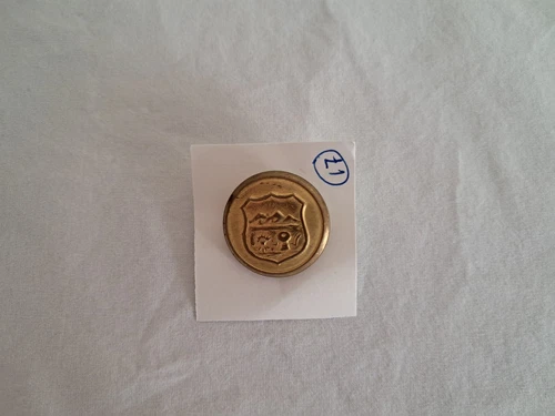 Post-Civil War Era Ohio State Militia Button