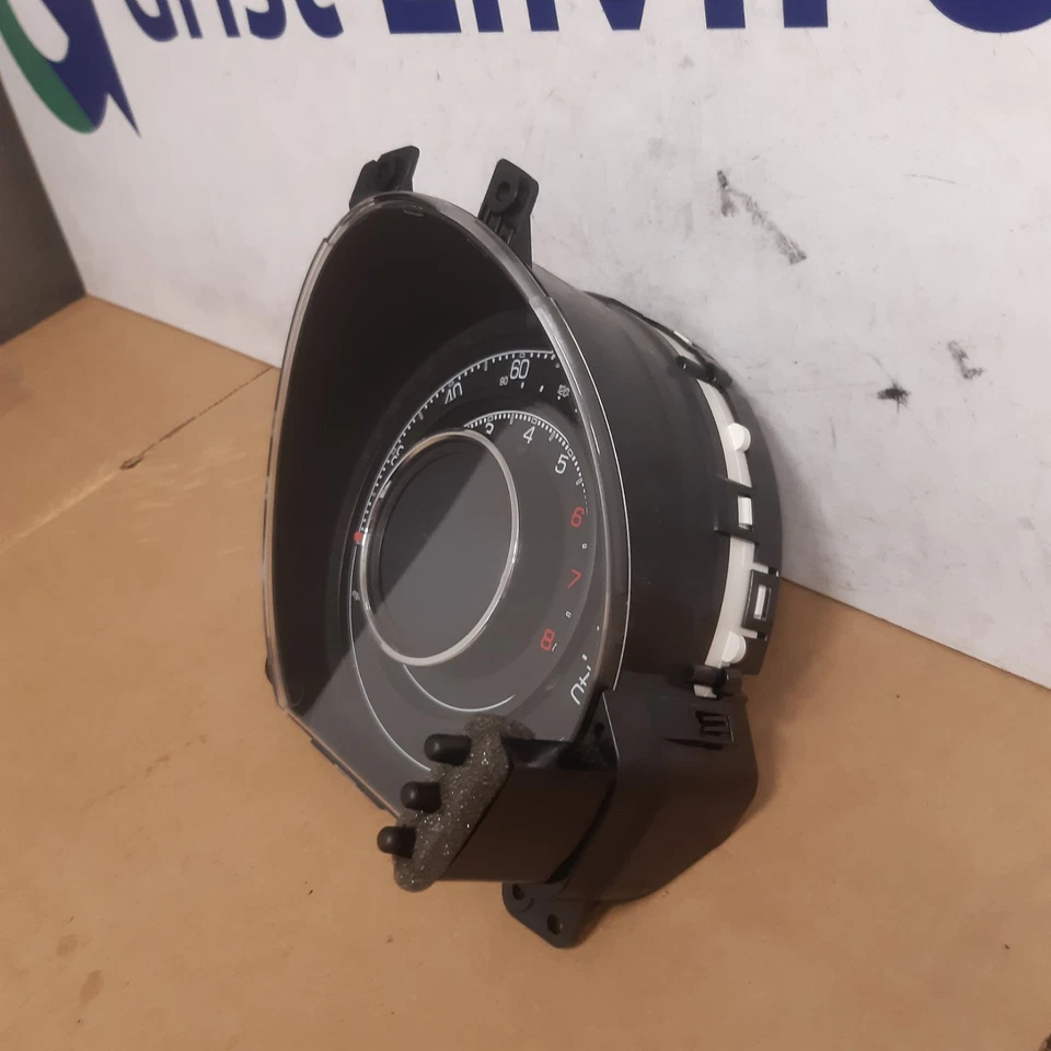 2008 FIAT 500 PETROL MANUAL SPEEDOMETER SPEEDO CLOCKS 735471904 (UP) - Image 4 of 4