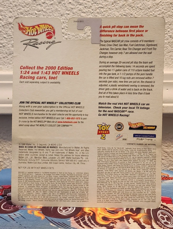 Hot Wheels Racing Pit Crew #66 Big Kmart Diecast 1:64 Darrell Waltrip Signature Foto 3 de 3