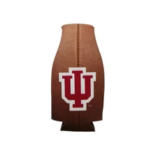 IU Indiana University Hoosiers - Football Bottle Koozie - Soft Neoprene 