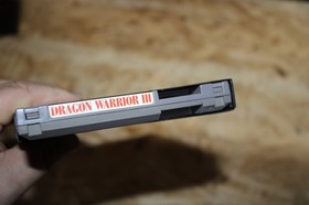 AUTHENTIC NINTENDO NES DRAGON WARRIOR 3 GAME TESTED FREE SHIPPING