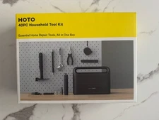 ​HOTO Electric Screwdriver Tool Set, High-end 40 PC Household Tool Kit