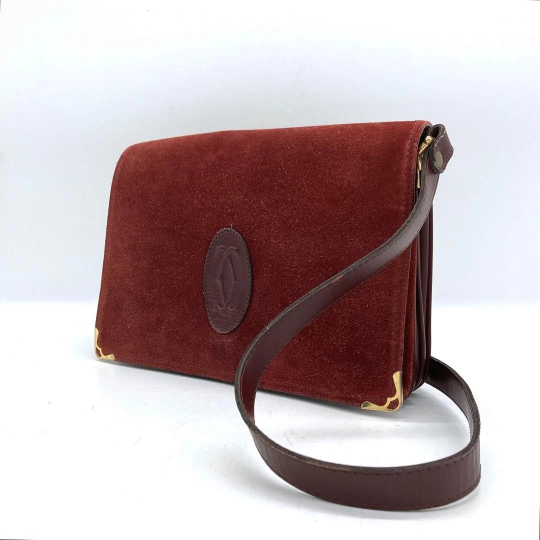 Cartier Suede Exterior Bags & Handbags for Women for sale | eBay
