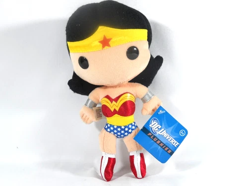 New 8" Sealed Funko DC Universe Wonder Woman Plush Plushie Dated 2010 Plush OOP