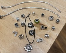 Pre-Owned excellent Condition Pandora bracelet x 2 and 17 Charms