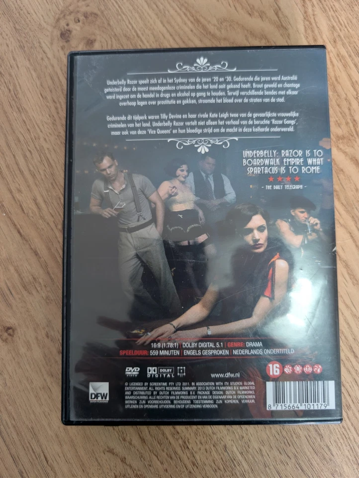 Underbelly Razor - DVD 4 Discs Set, Dutch Subtitles, Netherlands  - Image 2 of 3