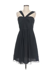 David's Bridal Women Black Cocktail Dress 8