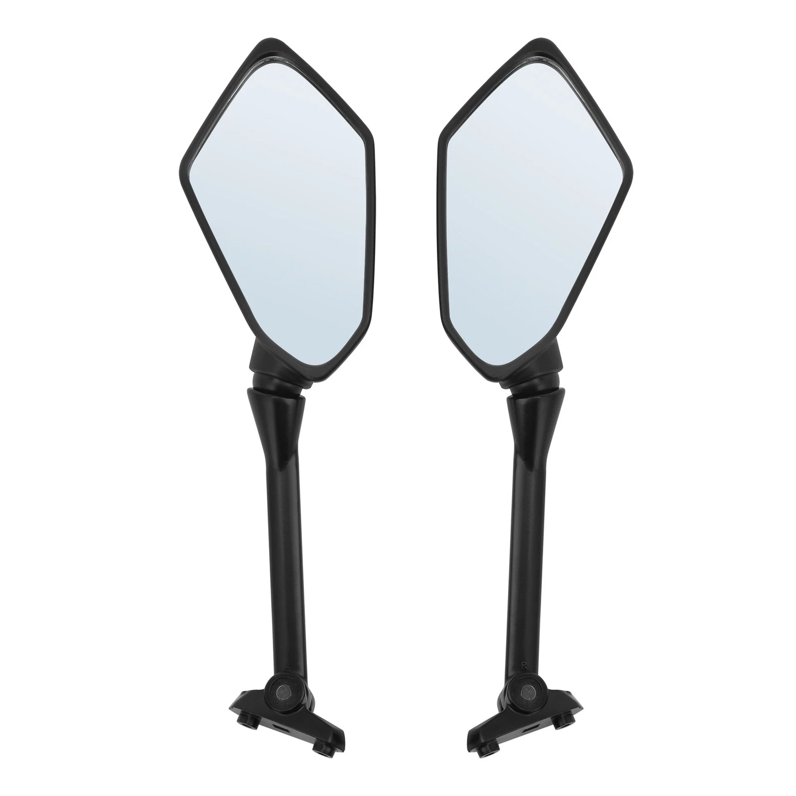 Black Side Rear View Mirrors For Kawasaki Ninja 650 EX650 2009-2016