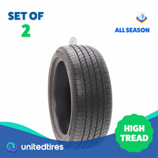 Set Of 2 Used 22545r18 Continental Procontact Rx 95v - 8.532 Set Of 2 Used 22545r18 Continental Procontact Rx 95v - 8.532