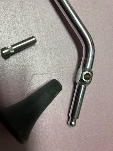1973-1977 Ford Truck new CHROME 3 On The Tree Shifter lever handle knob boot pin - Picture 5 of 5