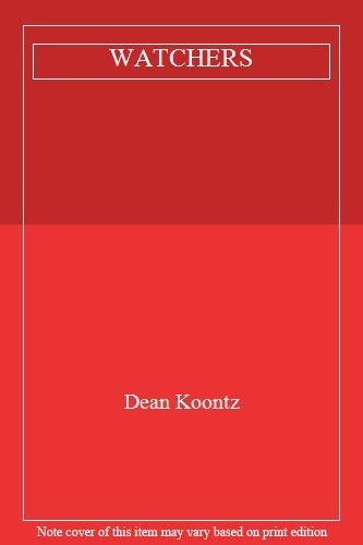 WATCHERS-Dean Koontz, 9780755370931 - Picture 1 of 1