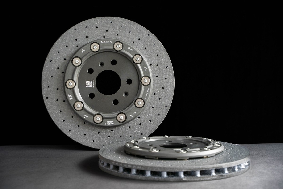 Audi R8 Rear Ceramic Floating Brake Disc Rotor 356x32 (Set Audi R8 Rear Ceramic Floating Brake Disc Rotor 356x32 (Set