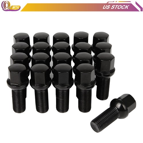 14x1.5 Wheel Locks – 28mm Cone Seat Lug Bolts For BMW, Audi, Mercedes, VW