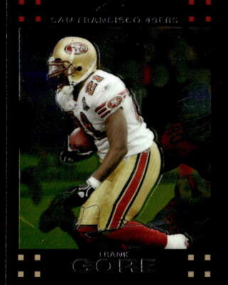 2008 Topps Chrome #TC73 Frank Gore Football San Francisco 49ers | eBay