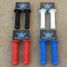 SE RACING BIKES WING GRIPS FLANGED BMX BIKE BICYCLE GRIPS GT REDLINE