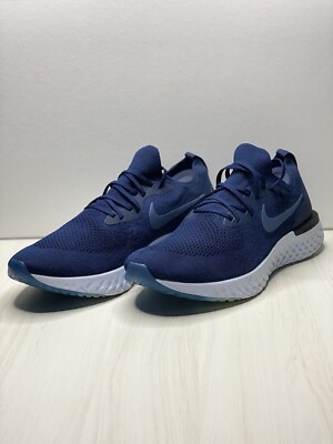 Nike Epic React Flyknit College  Navy Diffused  Mens Size 14