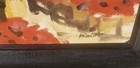 Modern oil Arizona California Listed Clarence McGrath 1938-2007 Flower Market — photo 2