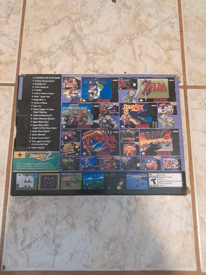 Super Nintendo Mini Classic Foto 2 de 4