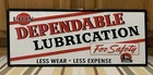 Lion Petroleum Products Sign Gas Oil Lubrication Garage Shop Bar Vintage Style