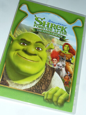 Shrek Forever After DVD 2 disc set 2010 cartoon movie fairy tale