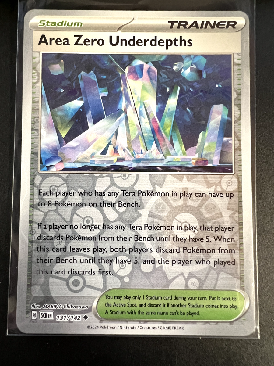 Area Zero Underdepths Reverse Holo - 131/142 - Stellar Crown