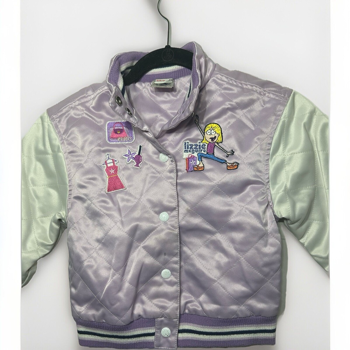 Vintage Disney Lizzie McGuire Varsity Girls Jacket Size