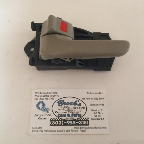 Poignées De Porte Avant Pour Toyota Camry 2012-2017 – Kit Gauche Et Droite, Noir, ABS, Facile à Installer