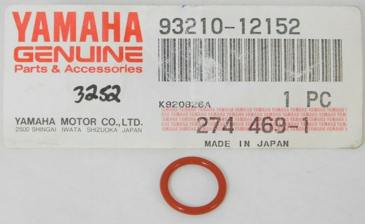 1 NEW Yamaha XT500 TT500 YFM350 CAM CHAIN TENSIONER ORING OEM 93210