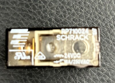 SCHRACK Relay  24V dc Coil 16A Switching Current PCB Mount
