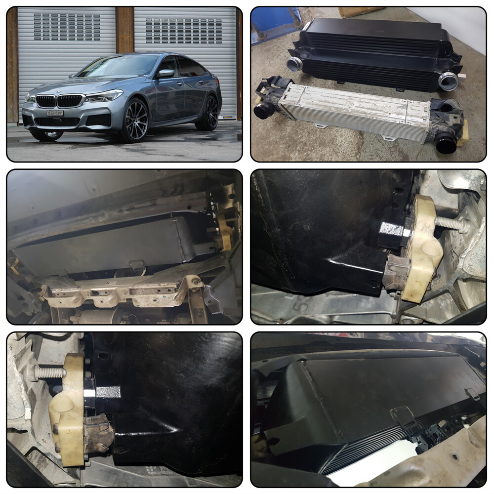 MANICOTTO INTERCOOLER COMPATIBILE CON TUBO ARIA BMW SERIE 5 (E60) 525 d xd xdrive 5 touring (E61) 530 D xd i drive 11617799401