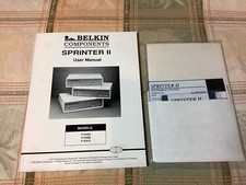 Belkin Components Sprinter II 1992 Vintage Computing User Manual  Software