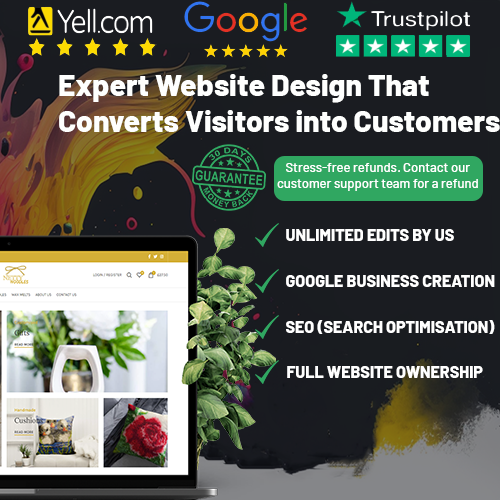Elegant Website Design and Google Business (Domain, Hosting and SEO Included) - Afbeelding 1 van 10